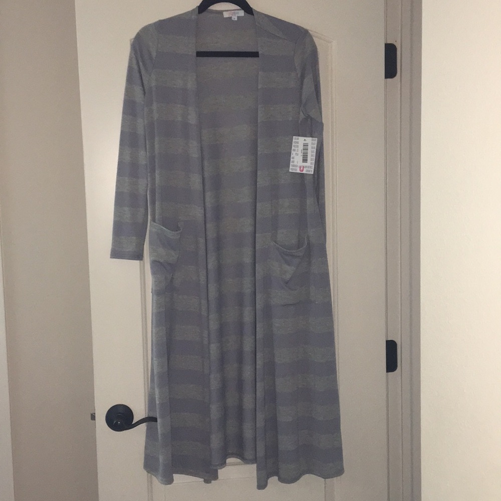 LuLaRoe long open cardigan
